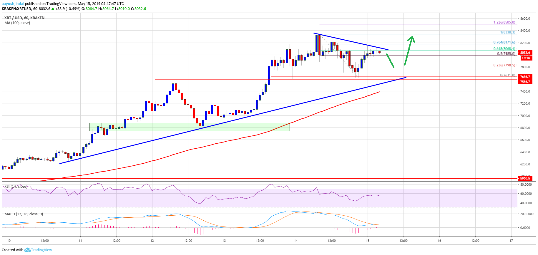 Bitcoin Price Analysis BTC Chart