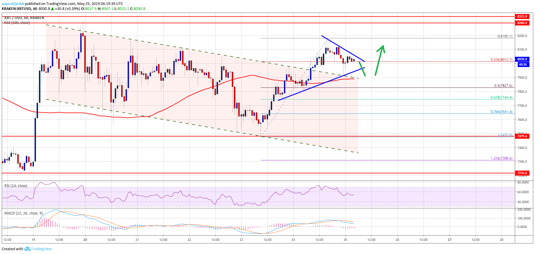 Bitcoin Price Analysis BTC Chart