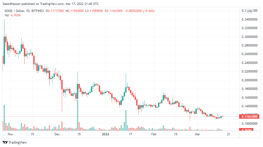 DOGE Chart