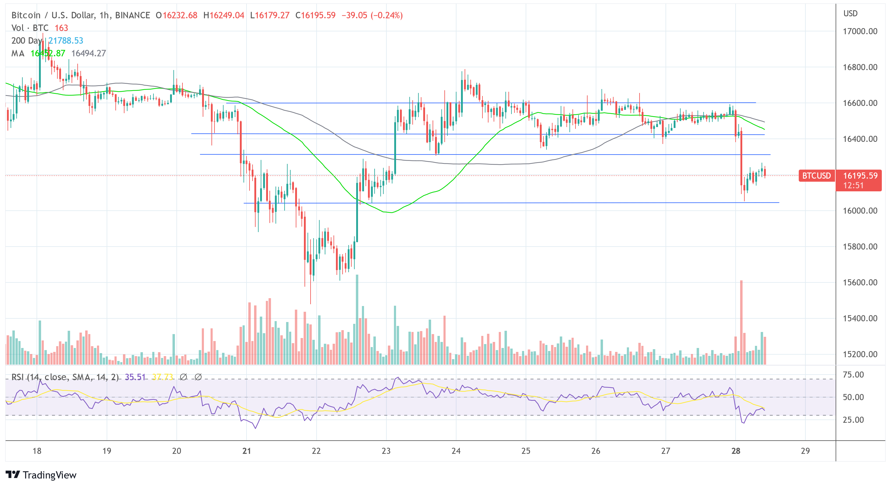 BTC USD 2022-11-28