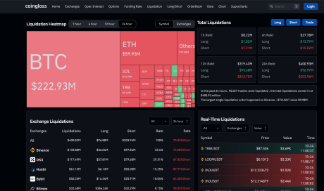 Bitcoin crypto liquidations