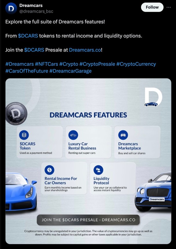 Tweet about DCARS