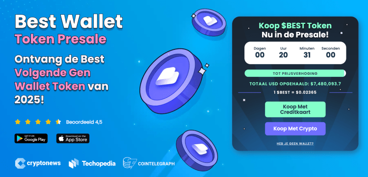 Best Wallet $BEST presale -crypto miljonair worden in 2025