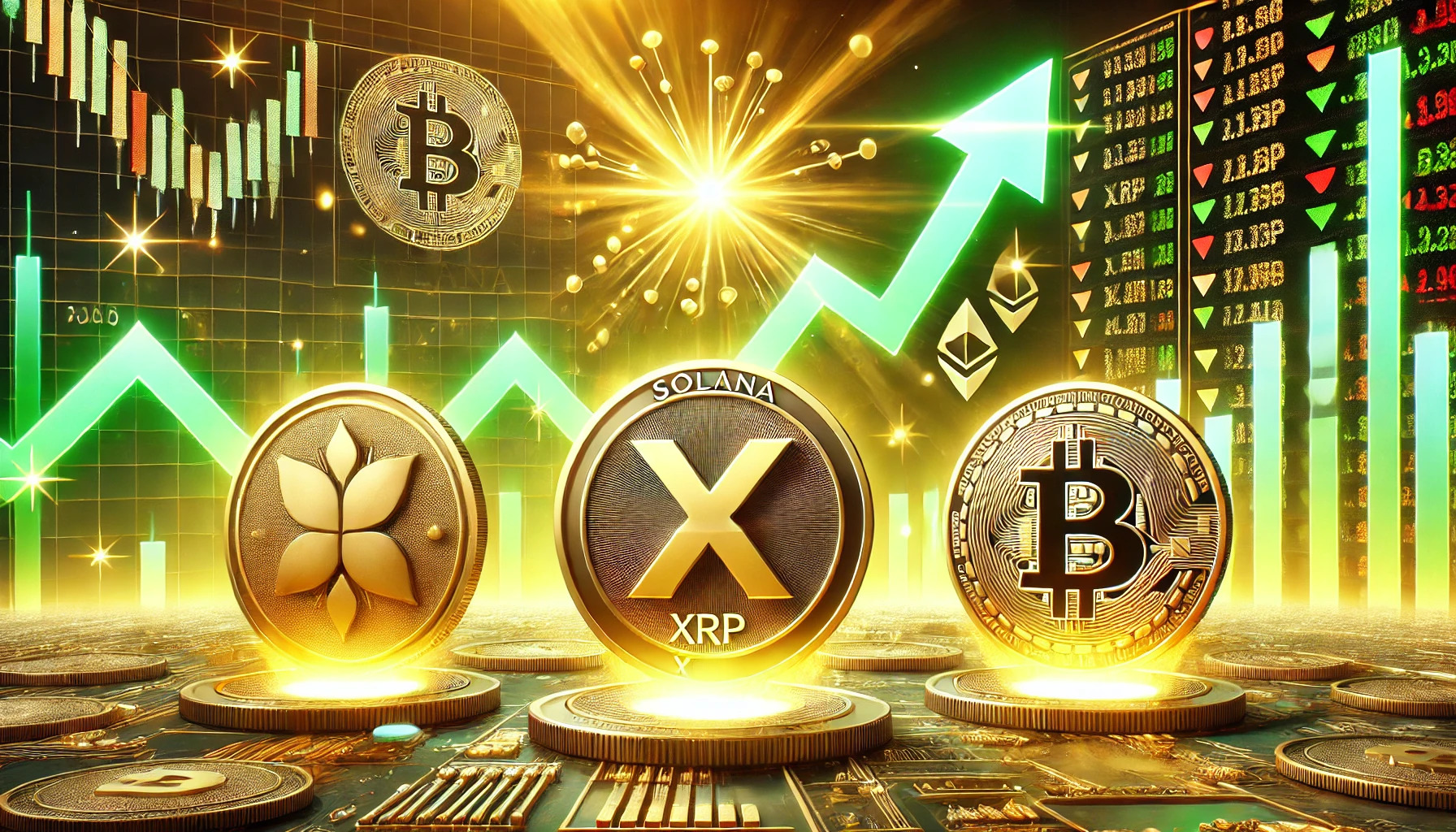 SOL XRP Bitcoin