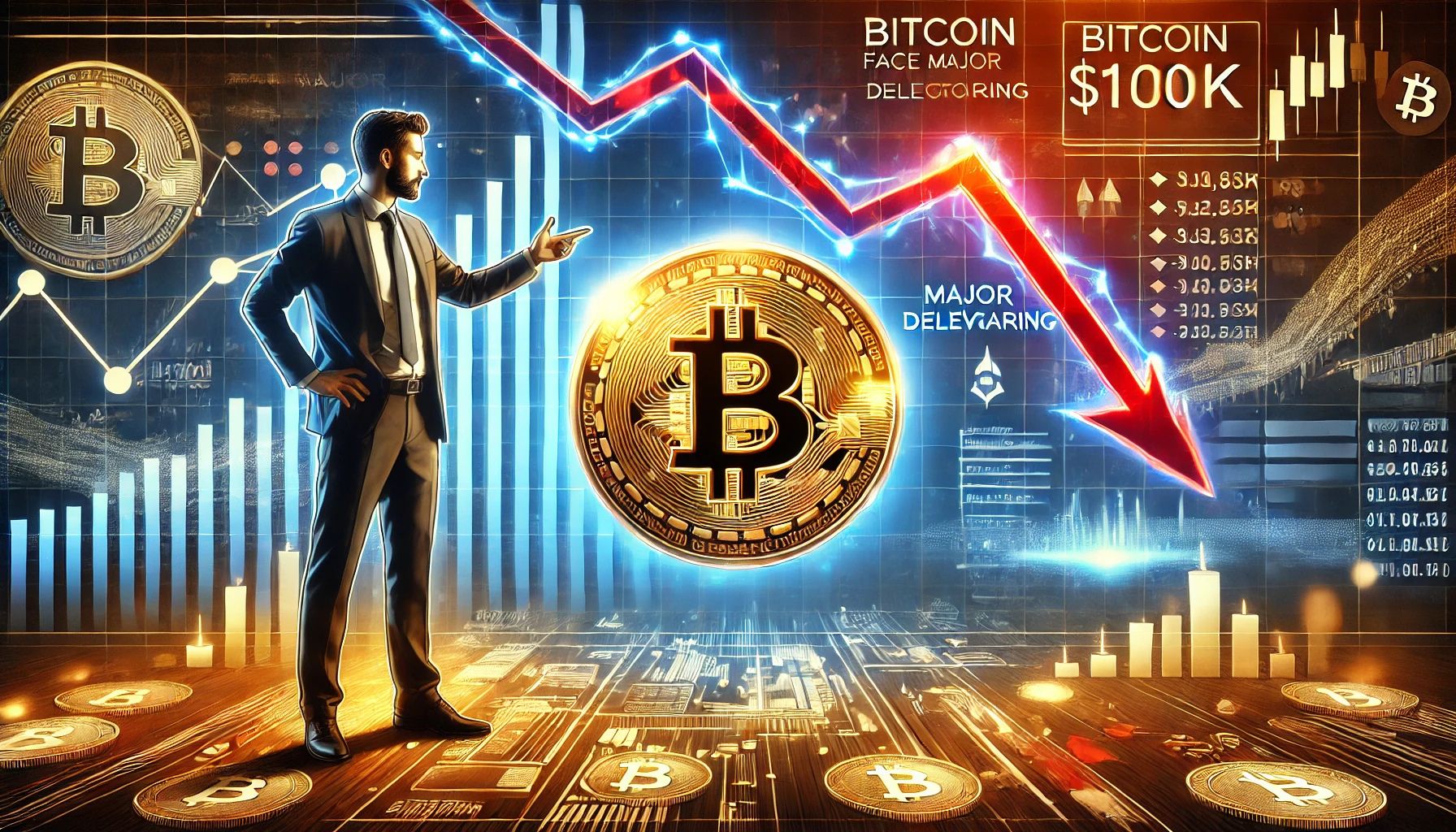 Bitcoin Faces Major Deleveraging – Analyst Explains Price Crash Below $100K