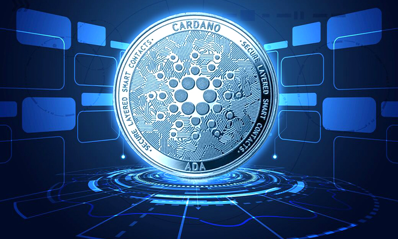 Picture of a Cardano coin