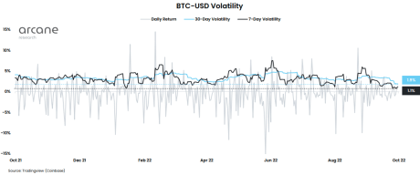 Bitcoin Volatility 