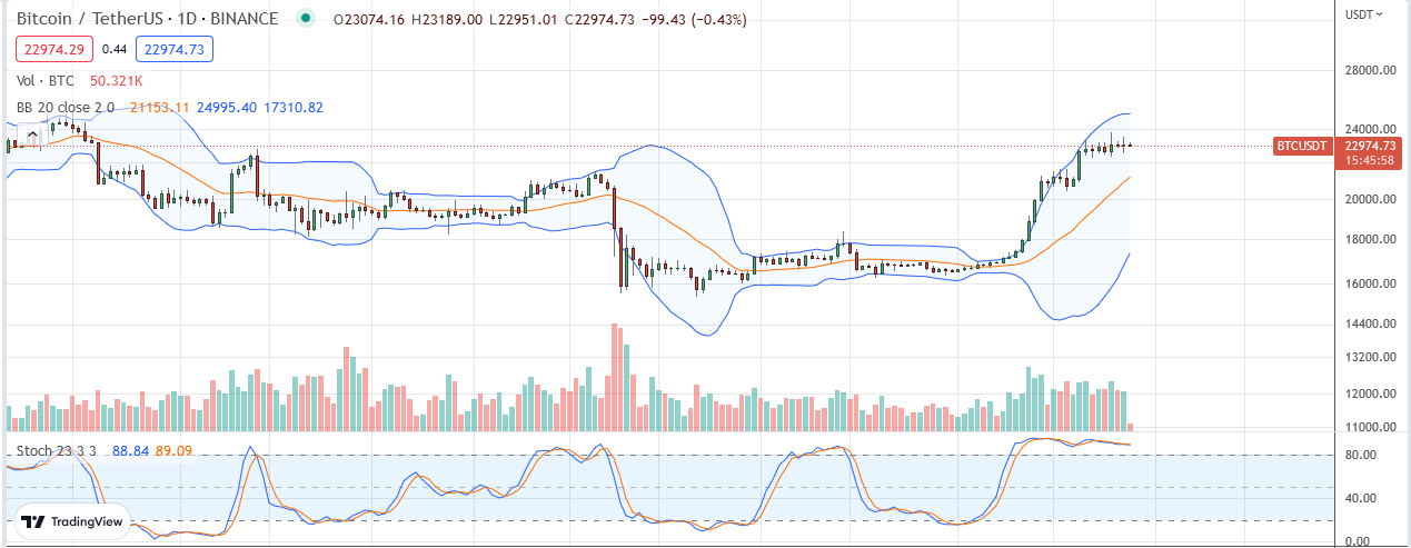 Bitcoin Price on January 28