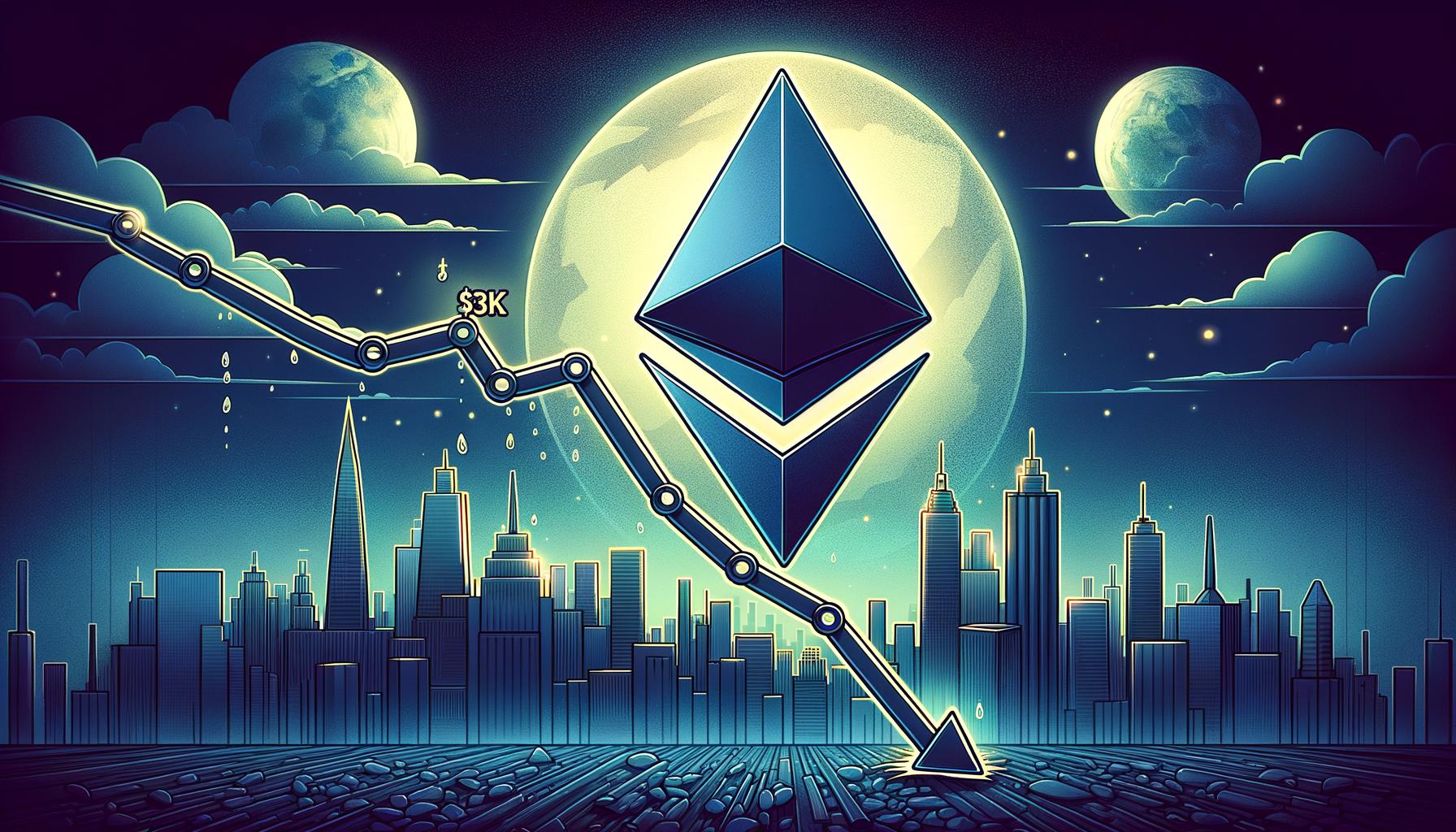 Ethereum Settles Below $3K