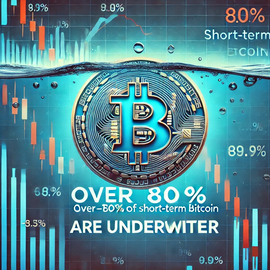 Over 80% of Short-Term Bitcoin Holders Underwater