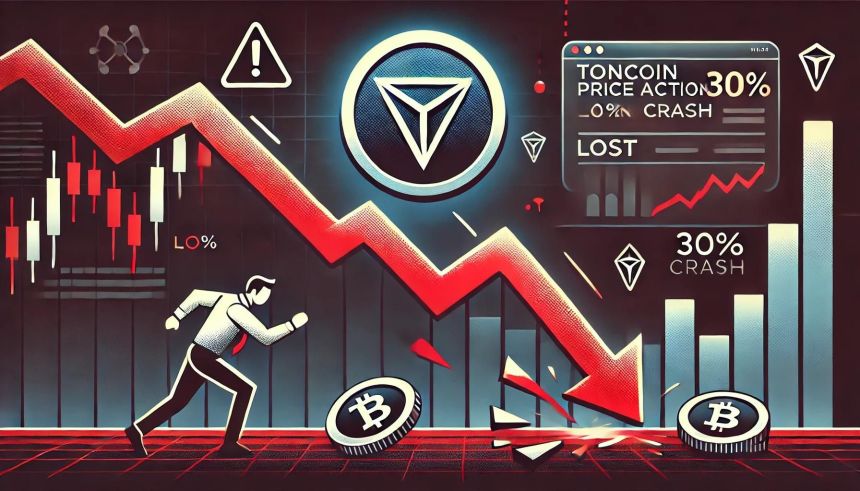 Toncoin (TON) Price Action Signals 30% Crash After Losing A Key Level