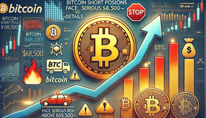 Bitcoin Short Positions Face Serious Risk Above $68,500 – Details