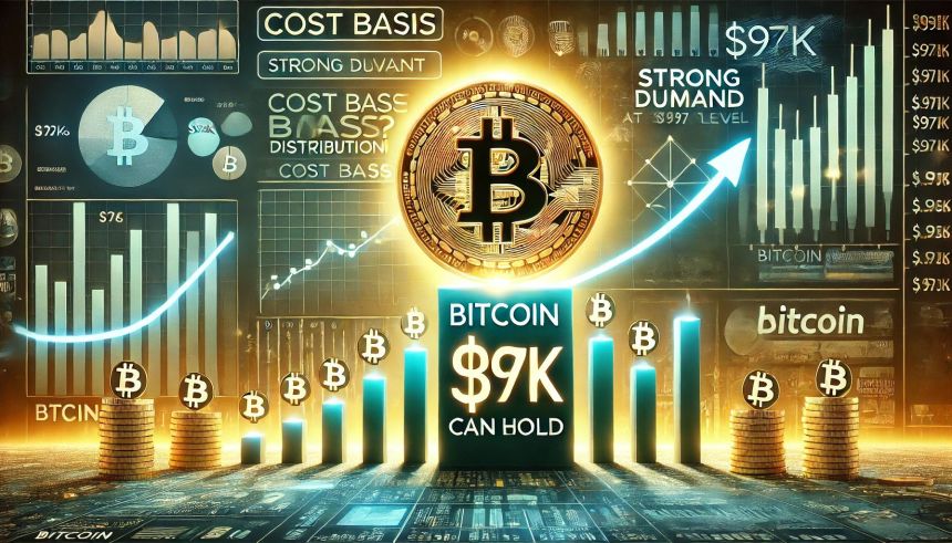 Bitcoin Cost Basis Distribution Reveals Strong Demand At $97K – Can BTC Hold?